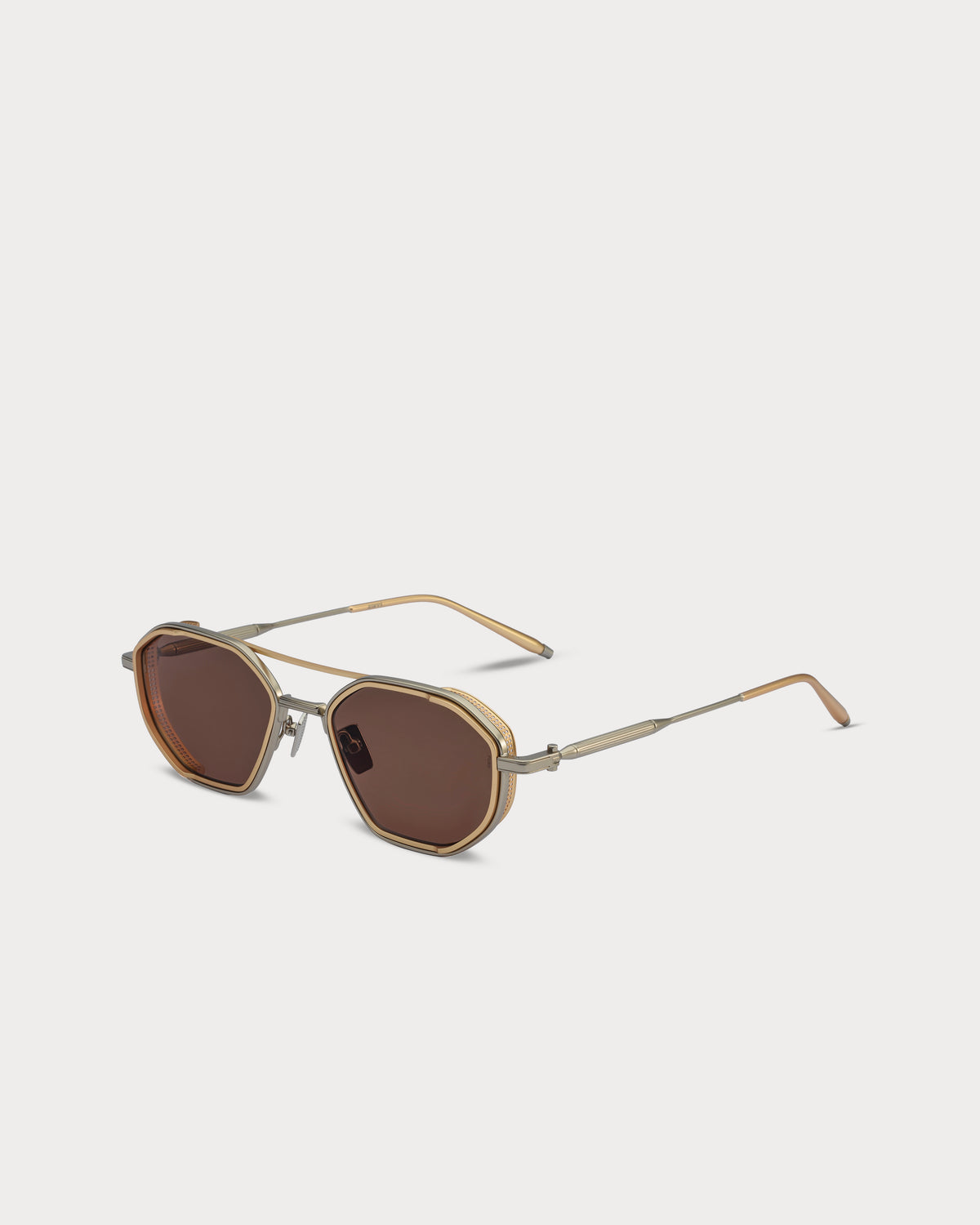 Sarri Casablanca Gunmetal Dark Havana metal sunglasses - view 2