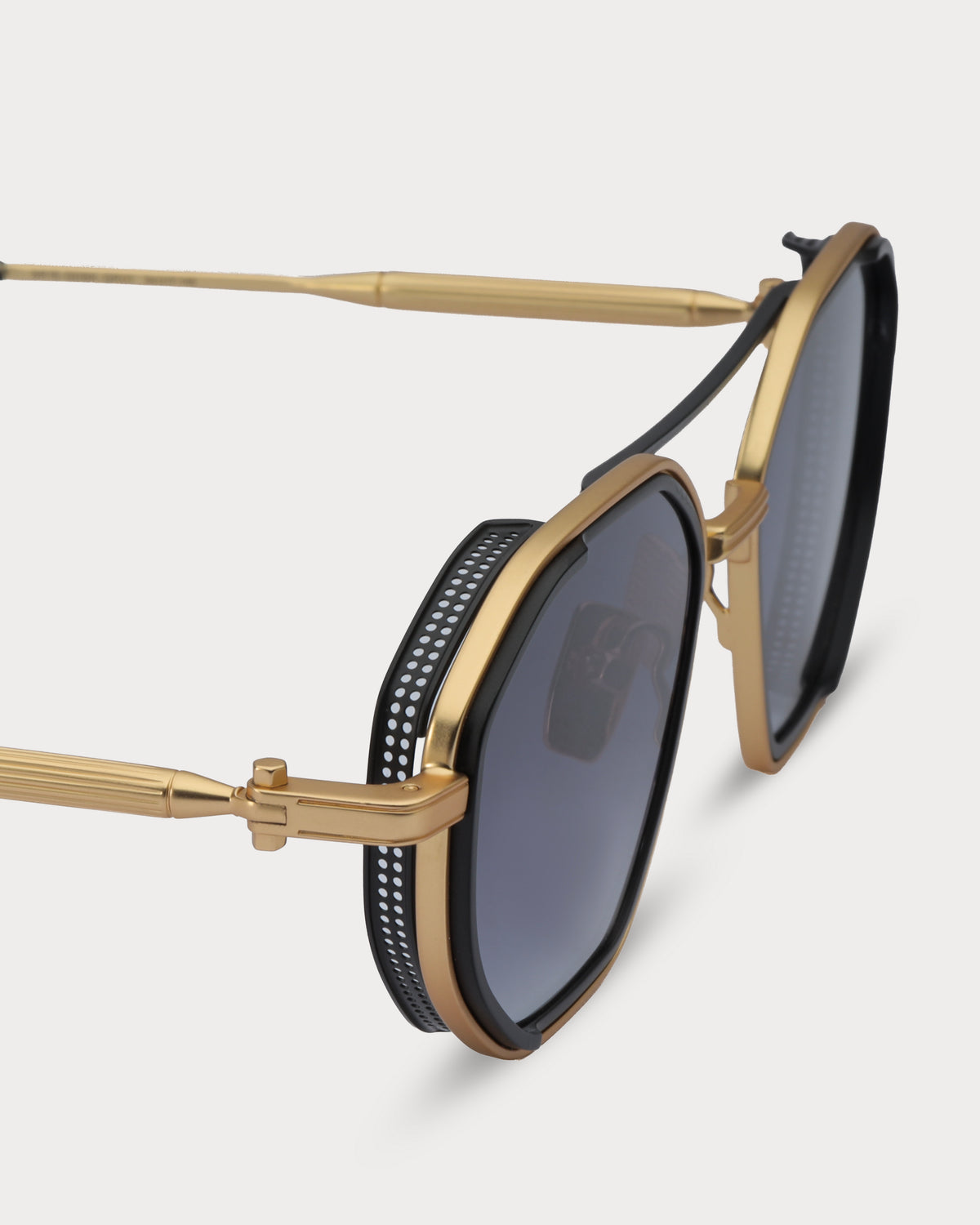 Sarri Casablanca Gold Gradient Eclipse metal sunglasses - view 3