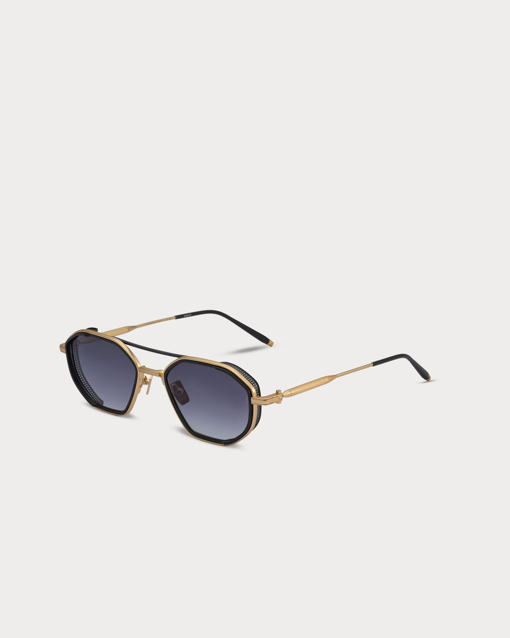 Sarri Casablanca Gold Gradient Eclipse metal sunglasses - view 2
