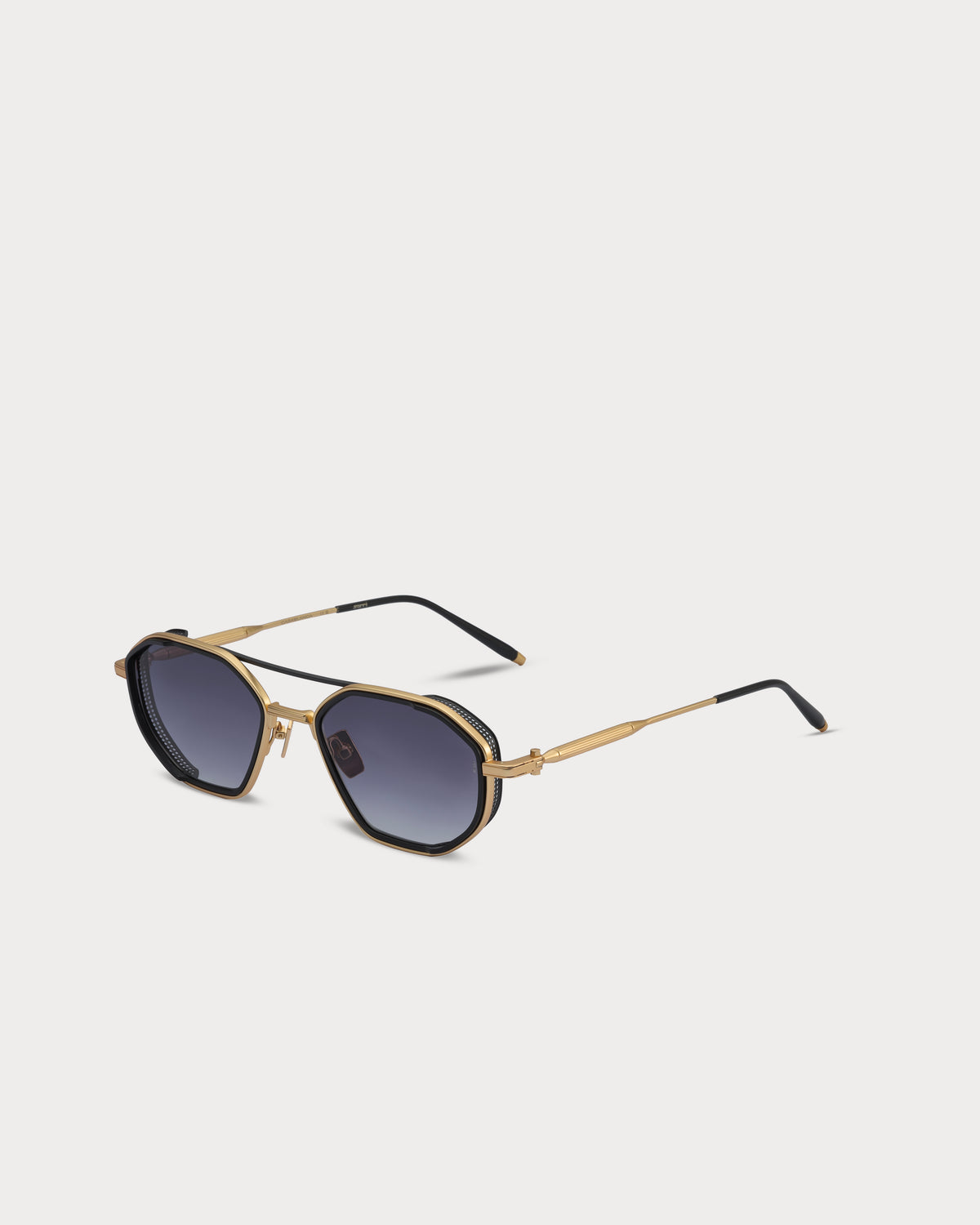 Sarri Casablanca Gold Gradient Eclipse metal sunglasses - view 2