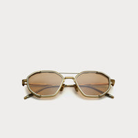 Sarri Casablanca Gunmetal Light Havana metal sunglasses