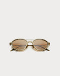 Sarri Casablanca Gunmetal Light Havana metal sunglasses