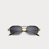 Sarri Casablanca Gold Gradient Eclipse metal sunglasses