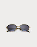 Sarri Casablanca Gold Gradient Eclipse metal sunglasses